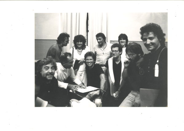 Roberto Sturno e (fra gli altri) Glauco Mauri, Claudio Scimone, Samuel Ramey, Pino Micol al Teatro alla Scala di Milano (1993)
